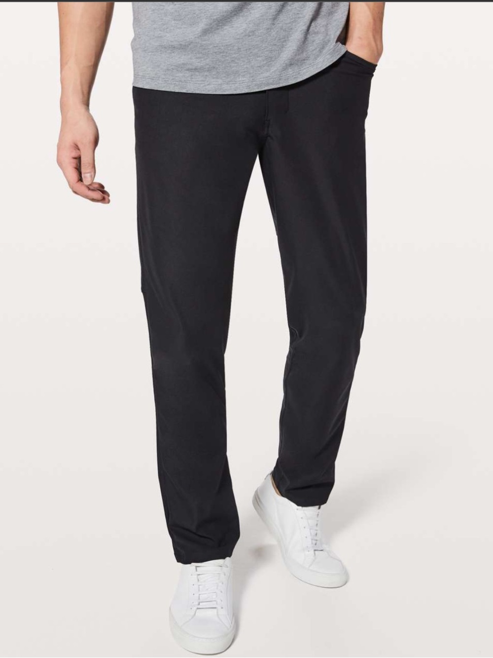 Lululemon ABC Pant Classic - Black Warpstreme - 5 Pocket Office Casual